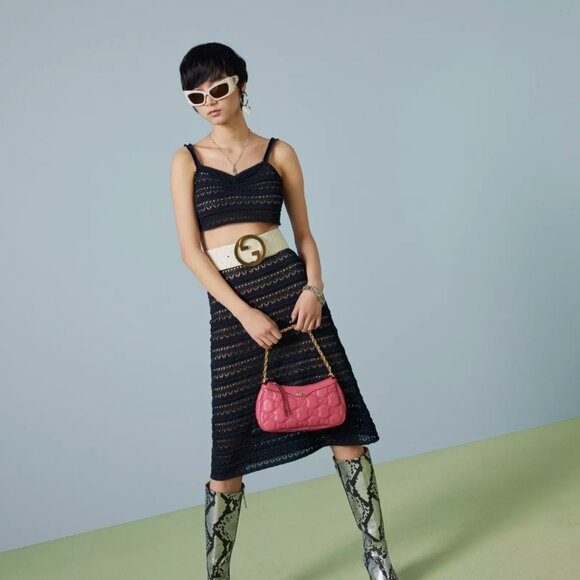 Gucci Matelassé with GG Shoulder Bag - Picture 6 of 16